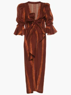 Agua Alta Linen Dress