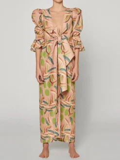 Agua Alta Linen Dress