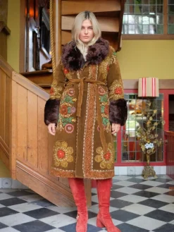 Aisara Wrap Coat - L