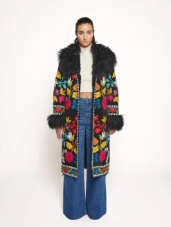 Aisara Wrap Coat - M