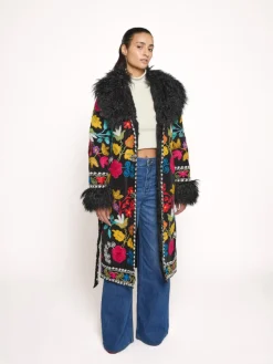 Aisara Wrap Coat - M