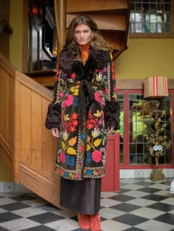 Aisara Wrap Coat - S