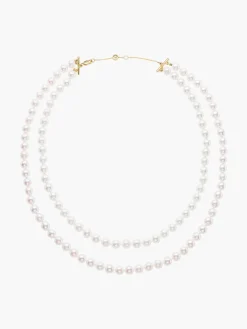 Akoya Pearl Double Strand Necklace