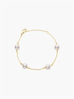Akoya Pearl Station Bracelet
