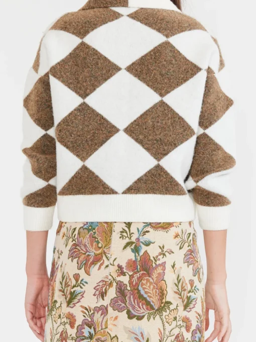Argyle Party Sweater Polo