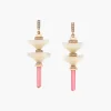 Art D'Eco Double Terminals Earrings