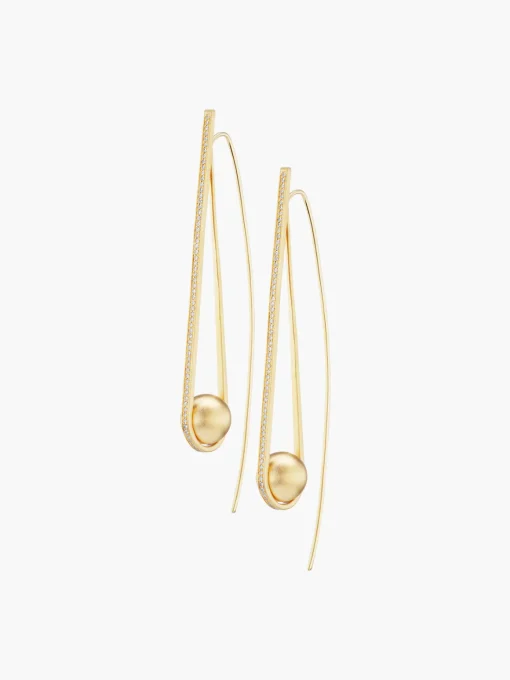 Boule D'Or Arc Earring