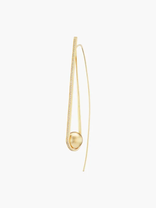 Boule D'Or Arc Earring