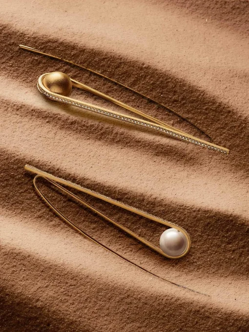 Boule D'Or Arc Earring
