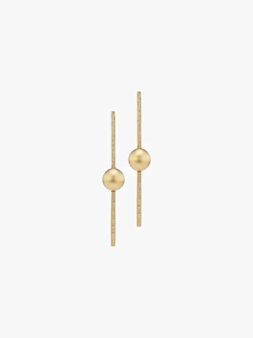 Boule D'Or Stick Earring