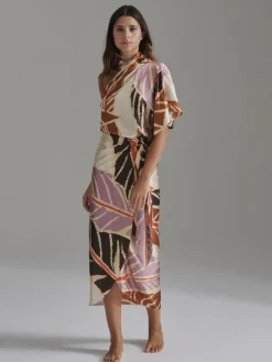 Chiminango Satin Silk Blouse