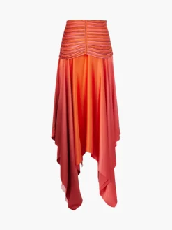 Erden Hand-Dyed Silk Skirt