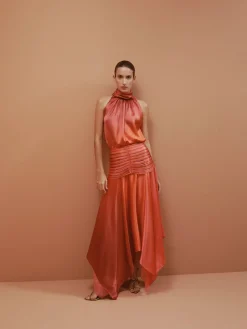 Erden Hand-Dyed Silk Skirt