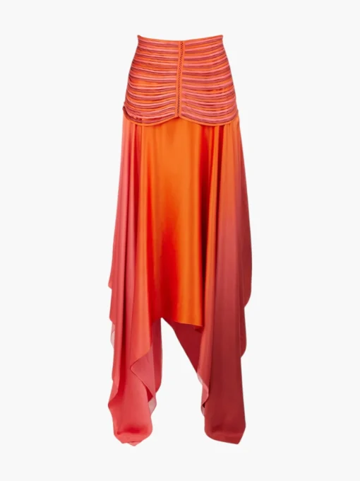 Erden Hand-Dyed Silk Skirt