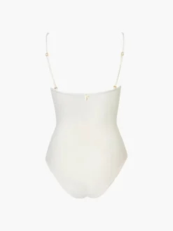 Esteros Hand-Embroidered One Piece