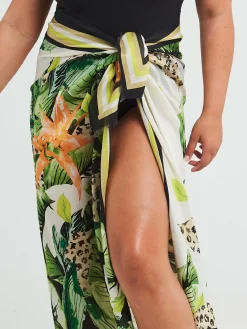 Fringed Sarong Scarf