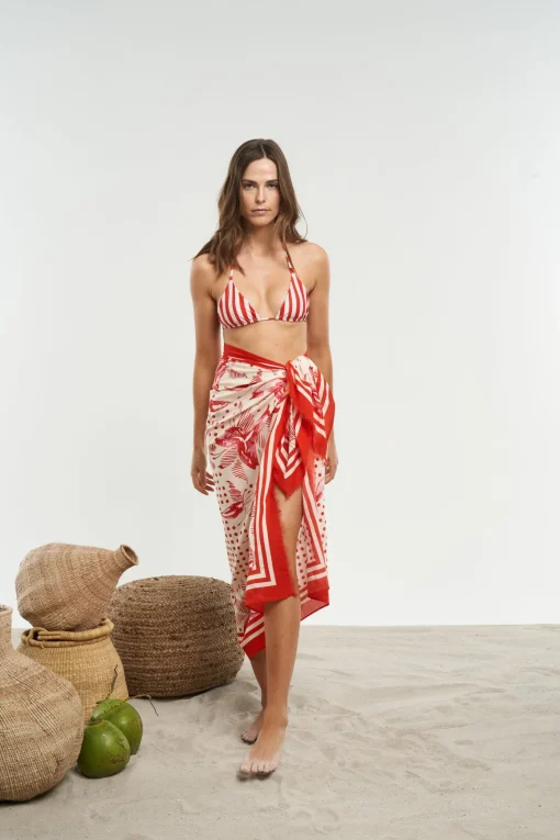 Fringed Sarong Scarf