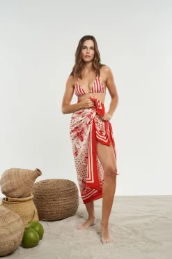Fringed Sarong Scarf
