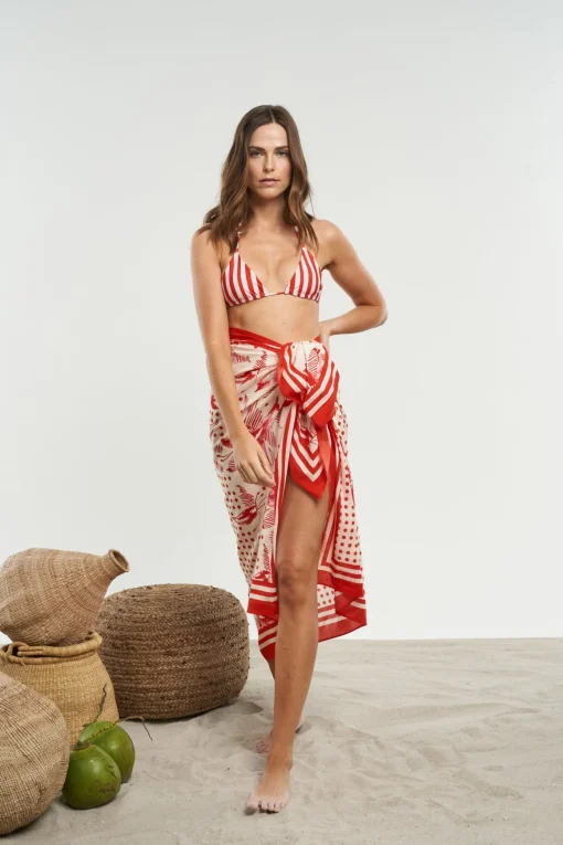 Fringed Sarong Scarf