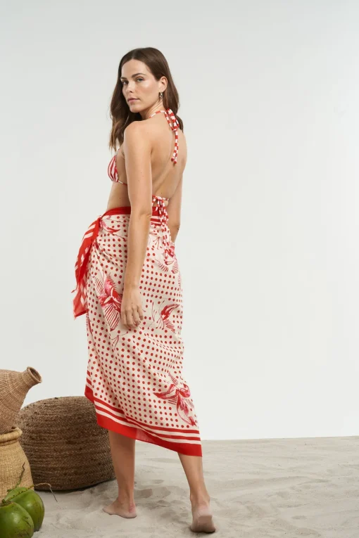 Fringed Sarong Scarf