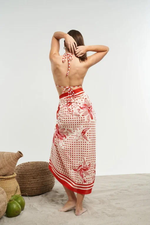 Fringed Sarong Scarf
