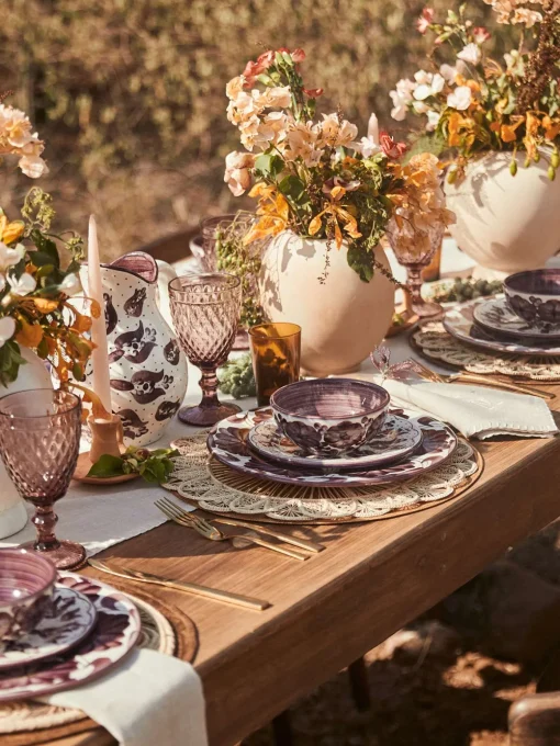Hand Painted Ceramic Tableware