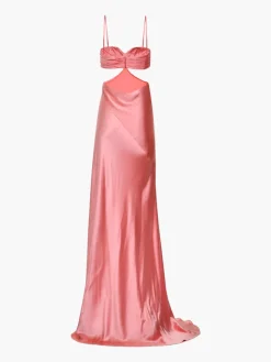 Irma Asymmetrical Silk Dress