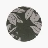 Linen Damask Tutti Le Foglie Charger Plate