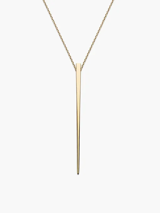 Long Gold Pendant