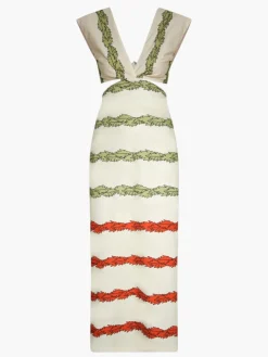Quinto Sol Cotton Midi Dress