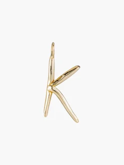 Raw Letter Charm