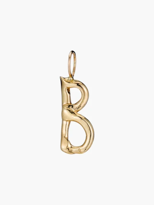 Raw Letter Charm