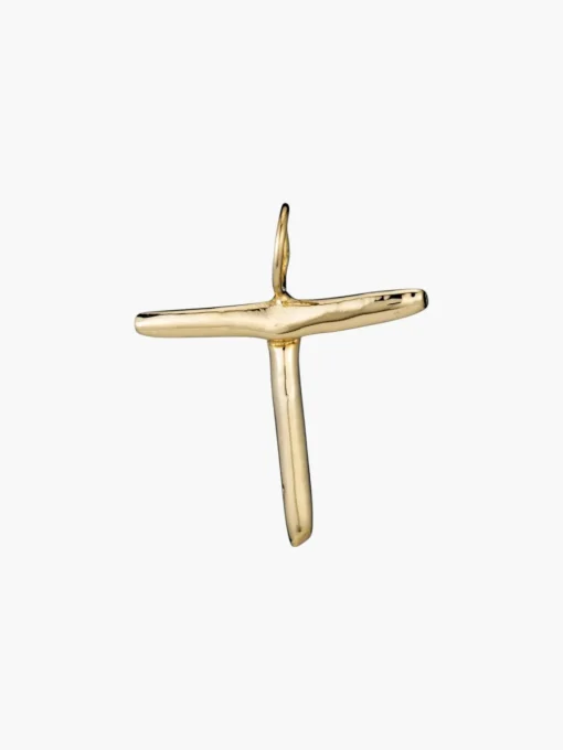 Raw Letter Charm