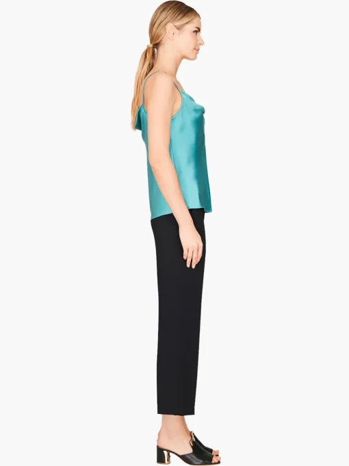 Satin Draped Front Camisole