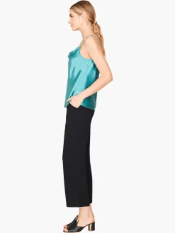 Satin Draped Front Camisole