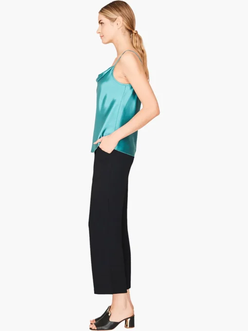 Satin Draped Front Camisole