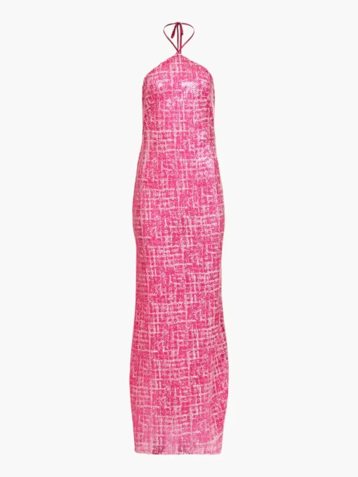Serata Halter Dress
