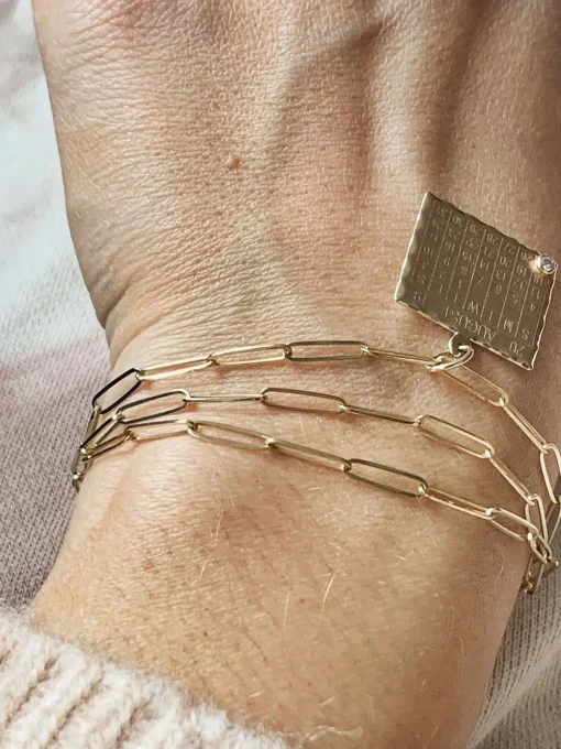 Single Date 1960s Calendar Charm