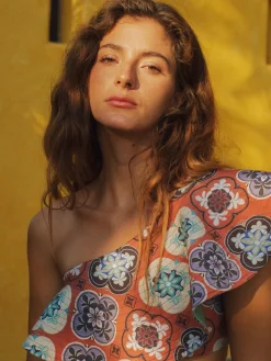 Sunset Waves Top