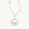 Tagua Halo Pendant