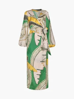 Tertulia Jacquard Maxi Dress