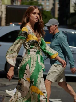 Tertulia Jacquard Maxi Dress
