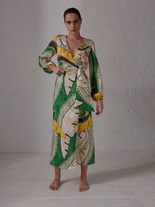 Tertulia Jacquard Maxi Dress