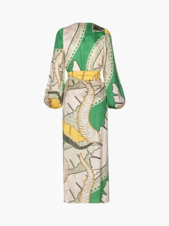 Tertulia Jacquard Maxi Dress