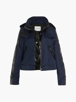 Water Resistant Sustainable Cropped Raincoat