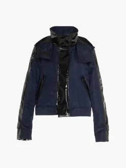 Water Resistant Sustainable Cropped Raincoat