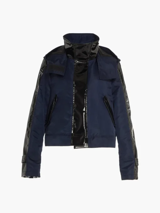 Water Resistant Sustainable Cropped Raincoat