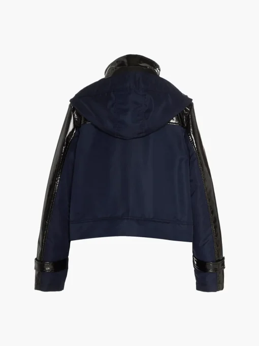 Water Resistant Sustainable Cropped Raincoat